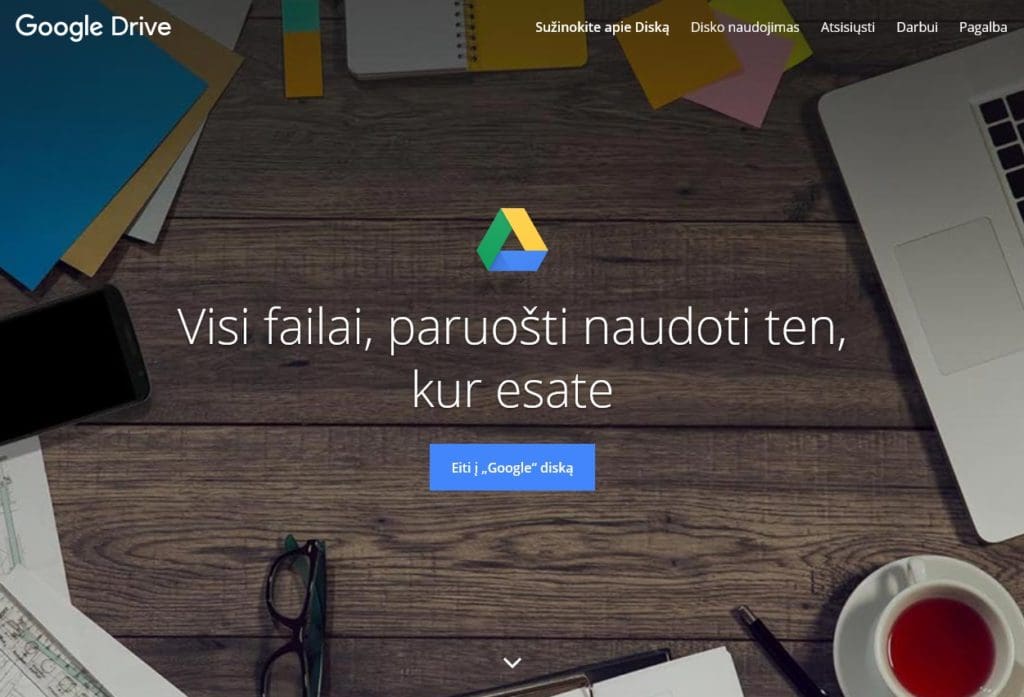 google-drive-saugykla